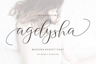 Agelysha Script Typeface Review: Elegant Branding and Unique Design Assets
