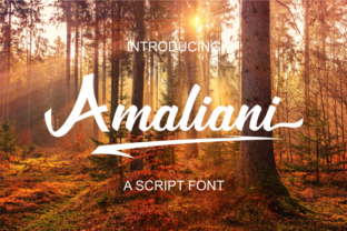 Amaliani Handwritten Script Font Review