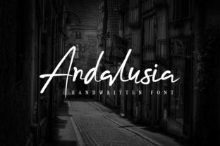 Andalusia: Elegant Handwritten Fonts for Editorial Design
