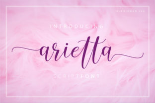 Arietta: The Elegant Script Handwritten Font for Polished Branding