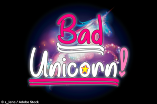Bad Unicorn Typeface for Bold Editorial Design