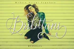Bribttani Script for Modern Web Design and Digital Branding