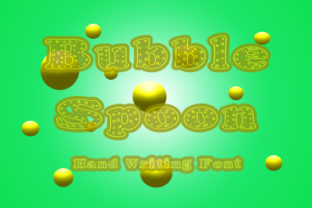 Bubble Spoon: The Unique Script Font for Handmade Brands