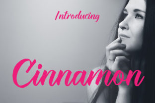 Cinnamon: A Modern Handwritten Font for Elegant Branding