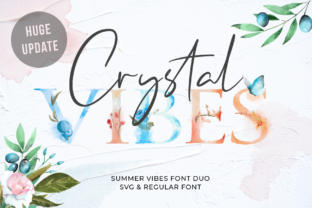 Crystal Vibes: The Perfect Serif Duo for Modern Branding