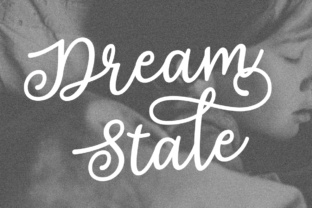 Dream State: A Stunning Script Handwritten Font for Modern Designers