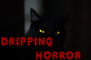 Dripping Horror: A Decorative Font for Creepy Editorial Design