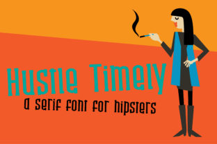 Hustle Timely Typeface Review: A Modern Serif for Bold Branding
