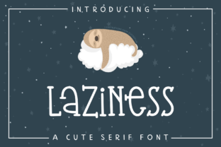 Laziness Font Review: A Charming Serif for Modern Design