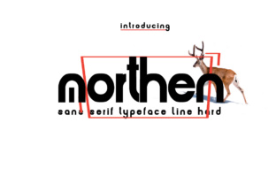Morthen Typeface: A Rounded Hardline Serif for Editorial Design