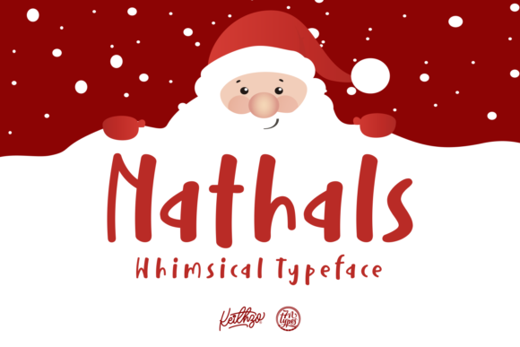 Nathals: A Whimsical Script Font for Playful Editorial Design