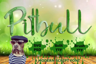 Pitbull Font Review: Modern Handwritten Color Design