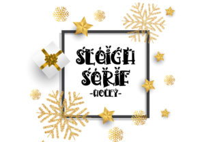 PN Sleigh Serif Holly: A Festive Display Typeface for Web Design