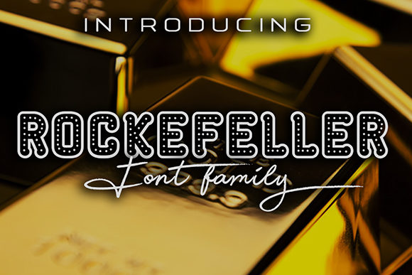 Rockefeller Family Typeface: Elevating Editorial Design with Retro Style