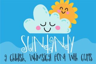 Sundandy Typeface: Whimsical Sans Serif for Editorial Design