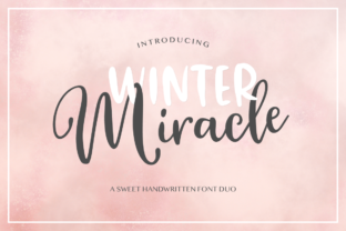 Winter Miracle Typeface Review for Brand Identity